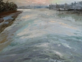 london-the-glittering-river-oil-l-on-canvas-61x51-cm